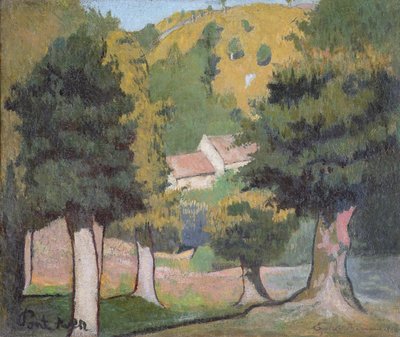 Landscape at Pont-Aven by Emile Bernard